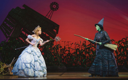 2019Allison Bailey (Glinda) & Talia Suskauer (Elphaba)2nd National Tour Company; USA - Photo by 