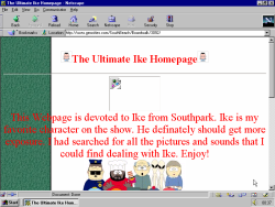 oneterabyteofkilobyteage:  original url http://www.geocities.com/SouthBeach/Boardwalk/3092/ last modified 1998-10-23 07:00:51 