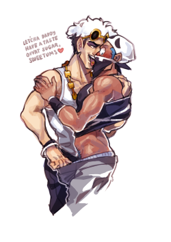 japhers:  *inhales deeply* BOOOOOOOOIIIIIIIIIIIIIcolored semi-SFW version b/c I am Self-Indulgent Team Skull Trash™