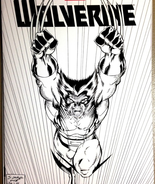 Recreation of Wolverine #27 