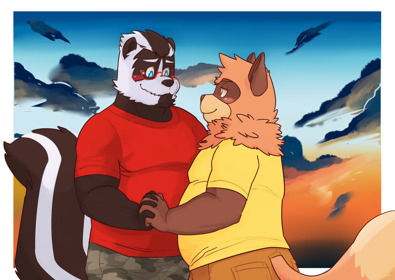 gotpineapples:  genchiart:  Commission I did for Franuki’s boyfriend!  Ohmygosh