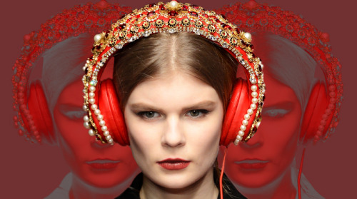 Glorious Headphones by Dolce and Gabbana.