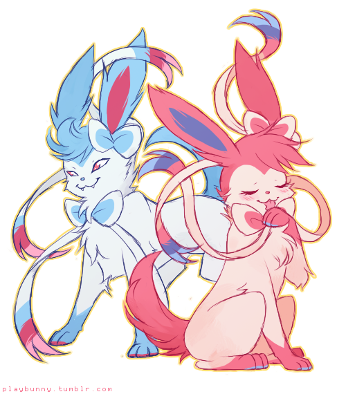 Porn drew my in-game sylveon, elliot and bijou photos