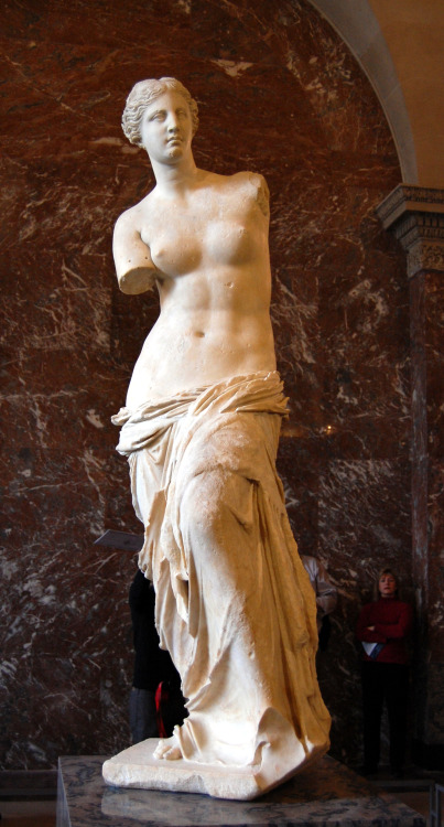 presentpasts:The Venus de Milo, the Louvre, Paris.