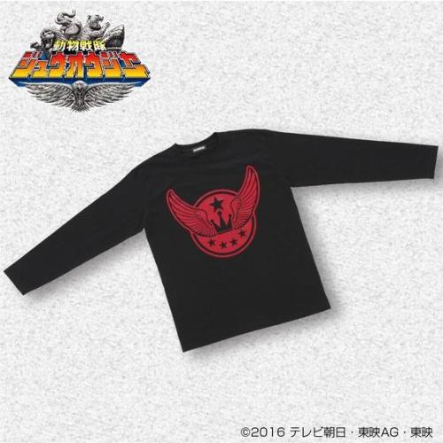 A new Zyuoh Eagle color variant (black &amp; red) long sleeve t-shirt is now available for May p