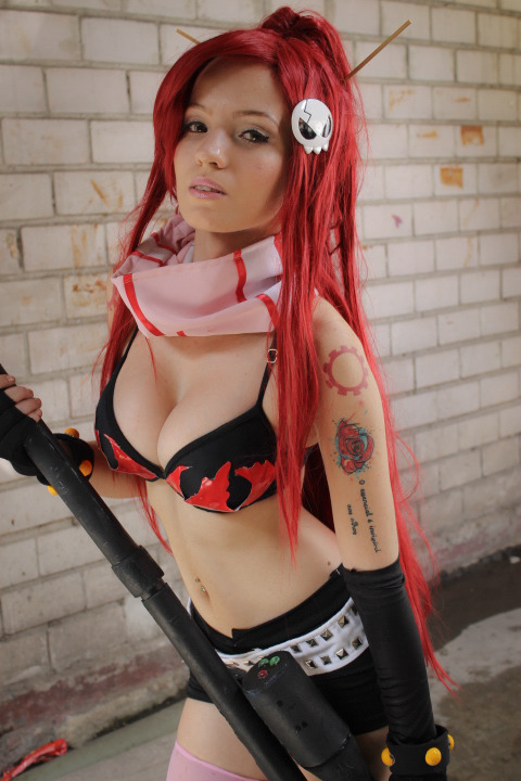 hotcosplaychicks:  Yoko TTGL by MishiroMirage Follow us on Twitter - http://twitter.com/hotcosplaychick
