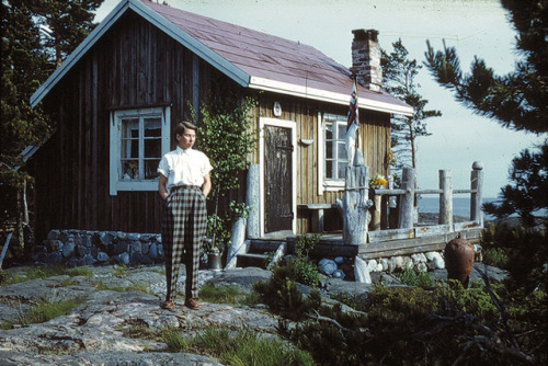 ficklefancy - Tove Jansson - creator of Moominland, noted...