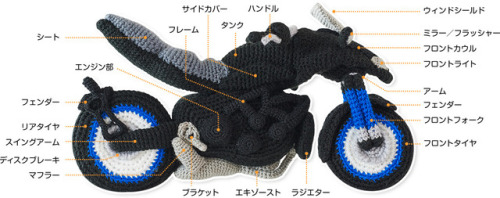 knithacker:Cool project from Yamaha … it’s all in Japanese, but advanced crocheters cou