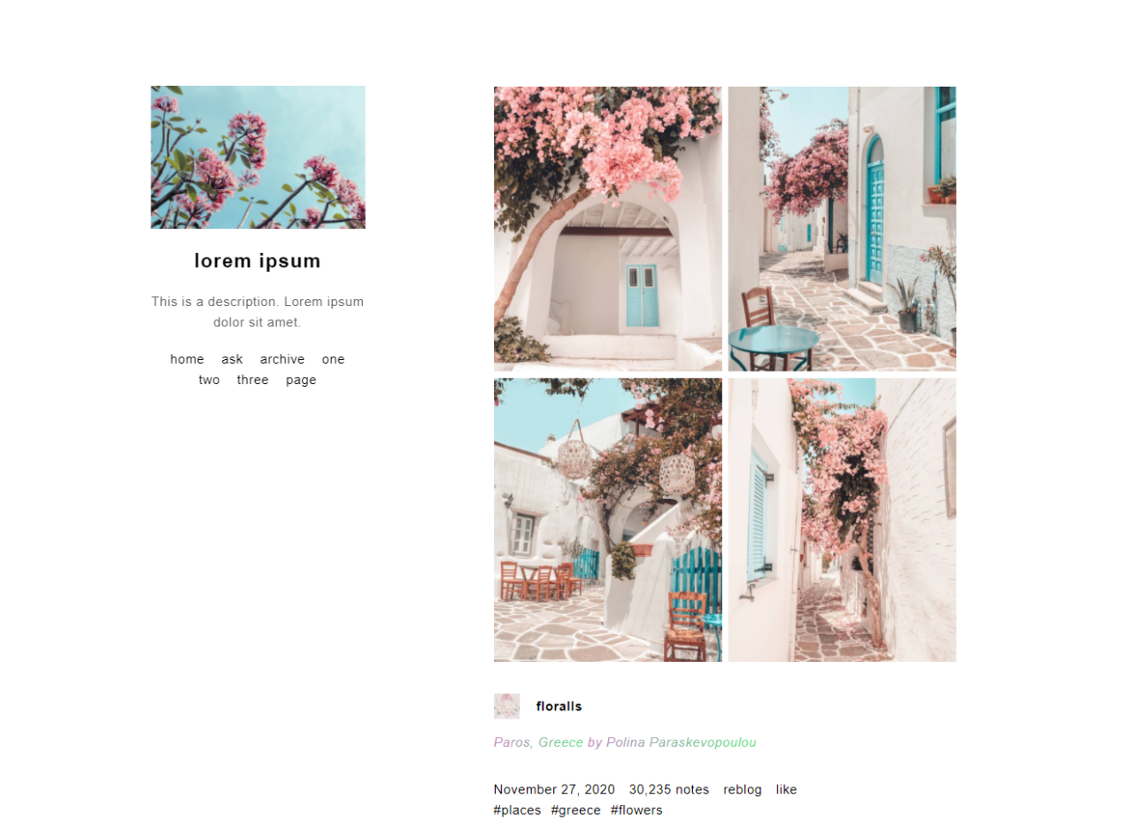 base code — one column, sidebar base code. originally posted in November 2020. since this is a base code, it’s intended to be used as a base for creating your own themes; it is not a fully customizable blog theme.
“preview / code: pastebin,...