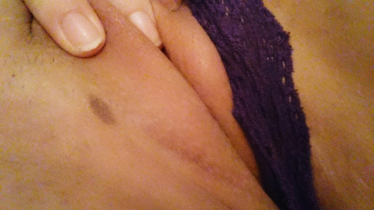 mrhornycouple94uk:  hornycouple94uk:  All that peeking turned to playing. I love
