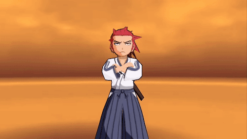 Academy Ver. Momo, Izuru And Renji In Brave Souls. Why Are They So Cute?!