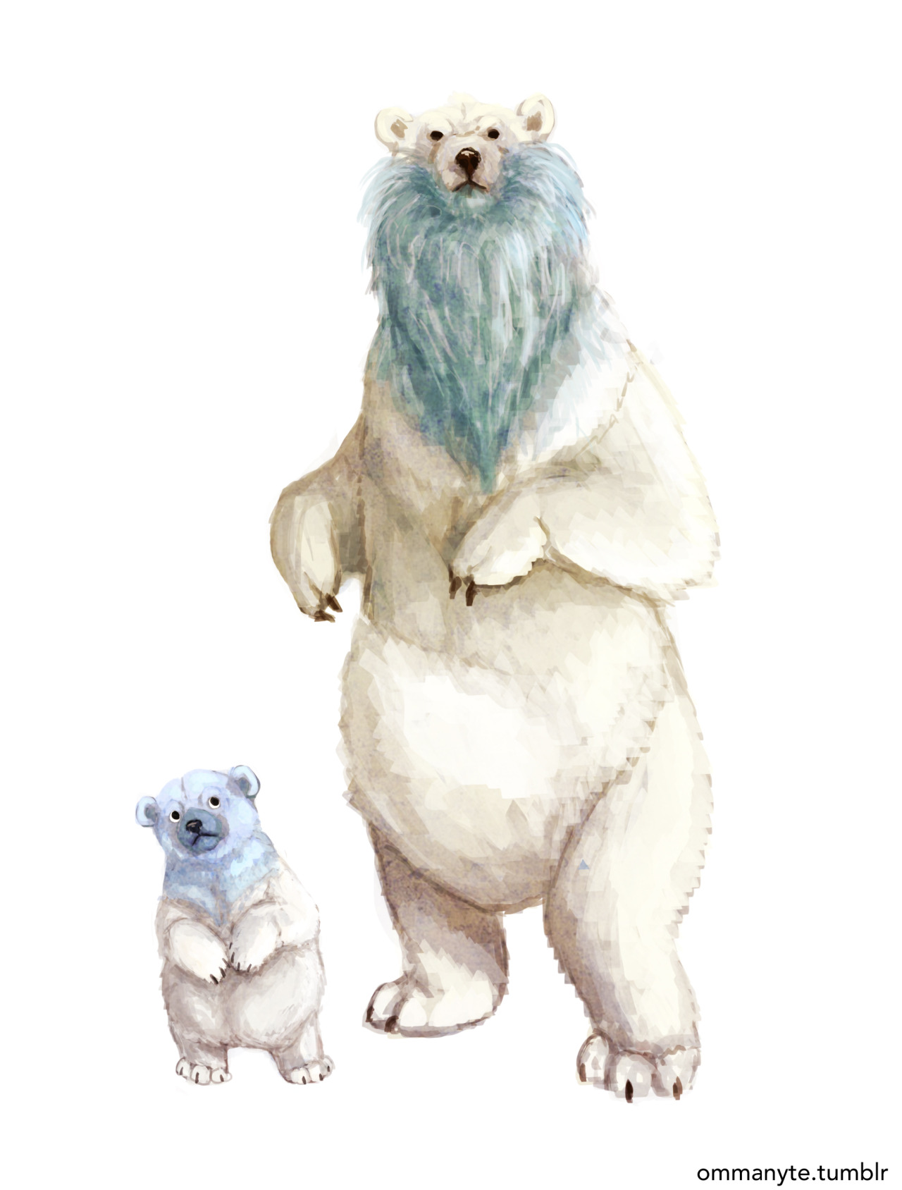 ommanyte:   DAY 4 of the Pokémon February challenge - A Bear Pokémon! Cubchoo