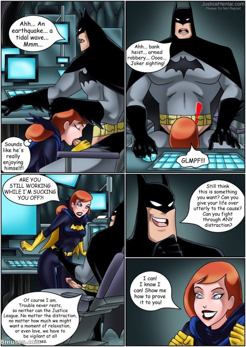 Sex ultrajusticehentaiblr:  Batgirl and Batman pictures