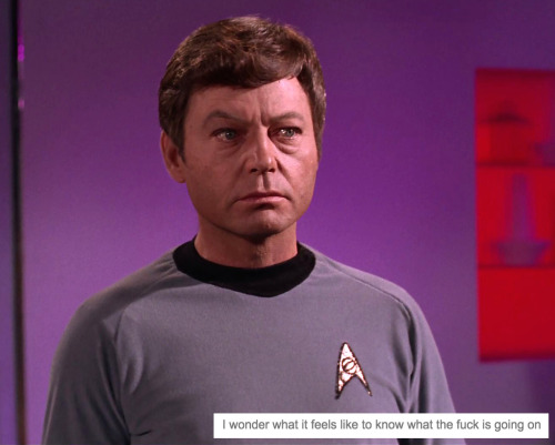 bravemccoy:tos + text posts: leonard mccoy edition #2