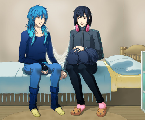 zaziki7:This is my DMMd secret santa gift for you, neongenesisanimationbudget!Here are the best bros