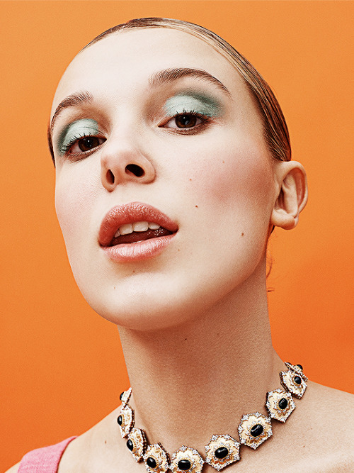 tessas-thompson:MILLIE BOBBY BROWN ━ Photographed by Paola Kudacki for Vogue Hong Kong (June 2022)