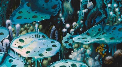 ghibli-collector: Art of the Toxic Jungle: Nausicaä of the Valley of the Wind - Dir Hayao Miyazaki (1984)