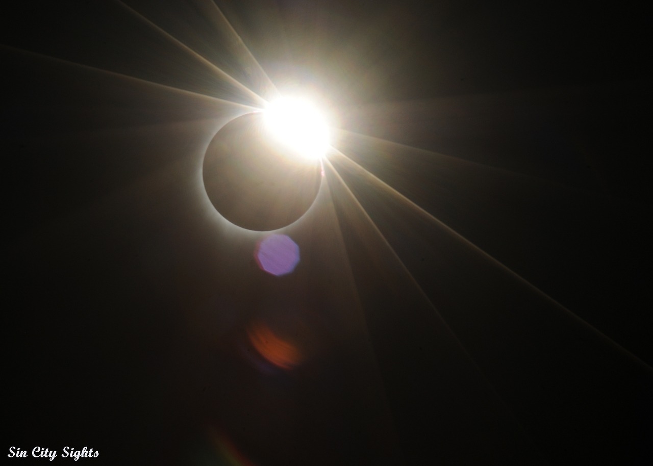 I never did post any of the shots I took up in Idaho of the solar eclipse. You can
