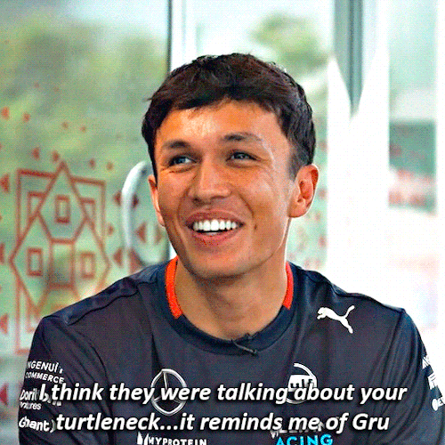 The Best Of: George Russell And Alex Albon Take On The Compliment Challenge 