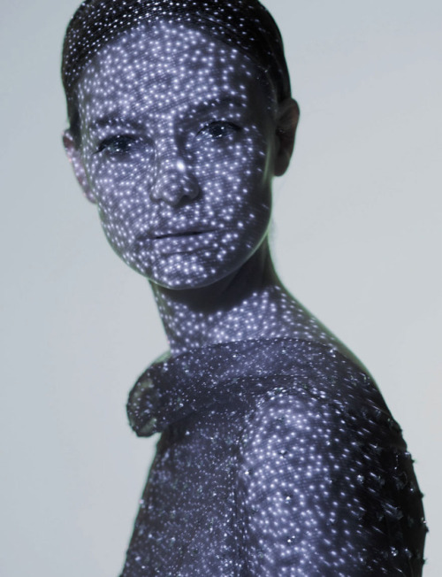 Ine Neefs Shimmers by Sølve Sundsbø for Numéro