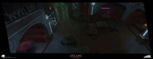 ARCANE | The Last Drop Matte Background Paintings | Stéphane Baton