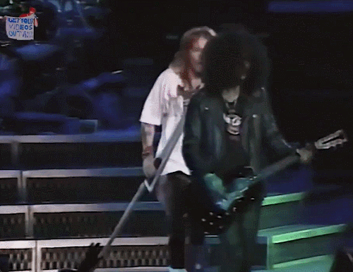 Axl & Slash “Bad Obsession”, Noblesville Indiana, 1991