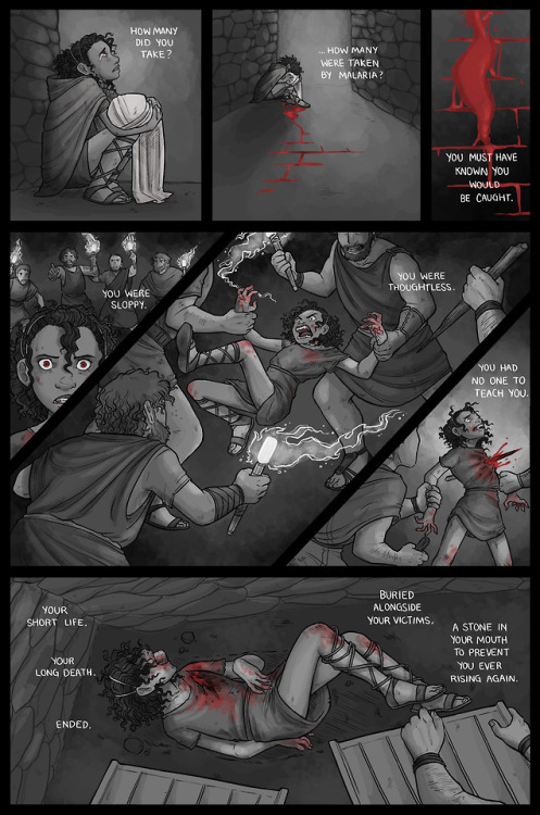 caitercates:CONTENT WARNINGS - BLOOD / VIOLENCE / DEATHMy EXTREMELY LATE Halloween Comic - inspired 