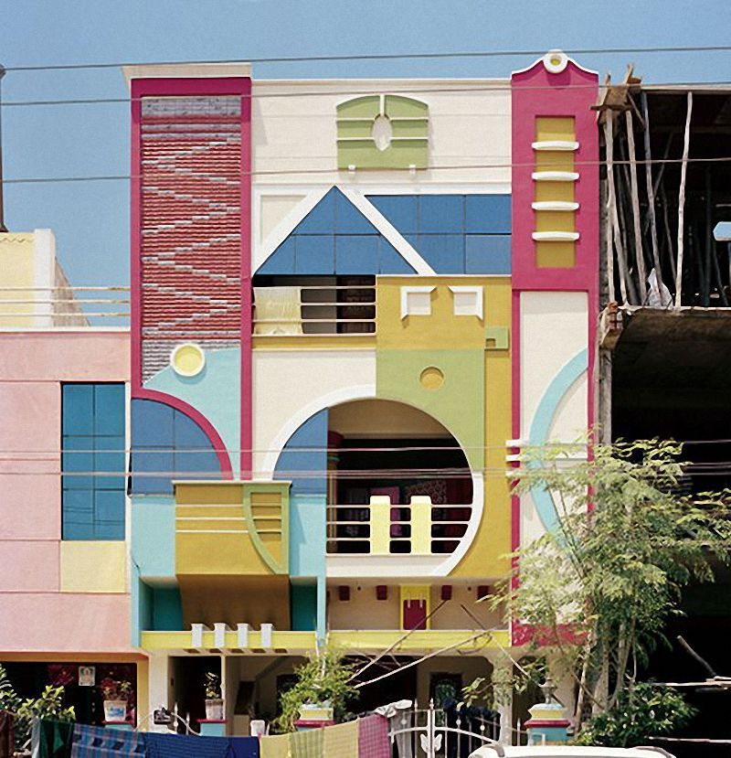 atreodeco:Indian architecture inspired by Ettore Sottsass