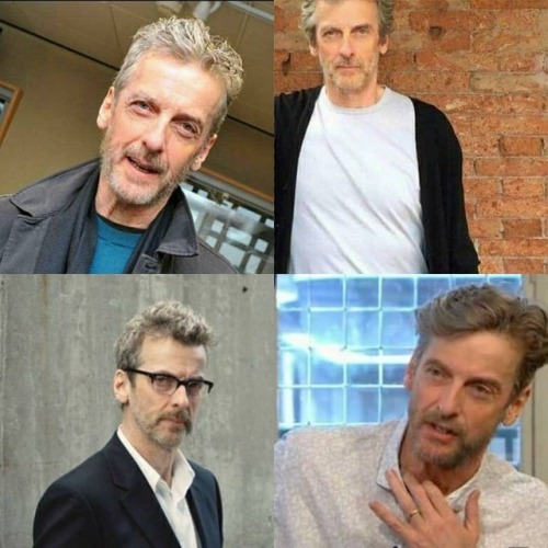 Bearded and handsome… #petercapaldi #twelfthdoctor #doctorwho #silverfox #beards ❤️❤️❤️ https