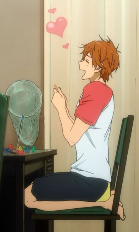 fencer-x: shameless-fujoshi: LOOK AT THIS DORK WHO BROUGHT HIS INSECT NET WITH HIM TO SCHOOL SO HE C