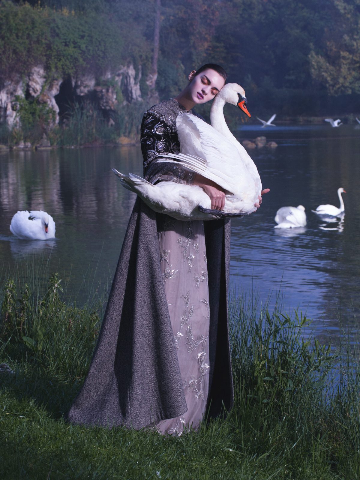 nonsolokawaii:  &ldquo;Couture Adventure&rdquo;, Magda Laguinge photographed