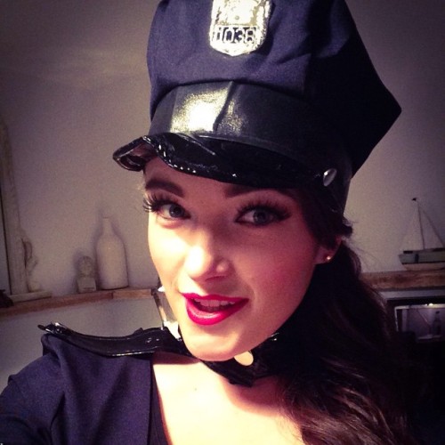 Tonight has been interesting &hellip;.#nyccop #promo #altmodel #selfie