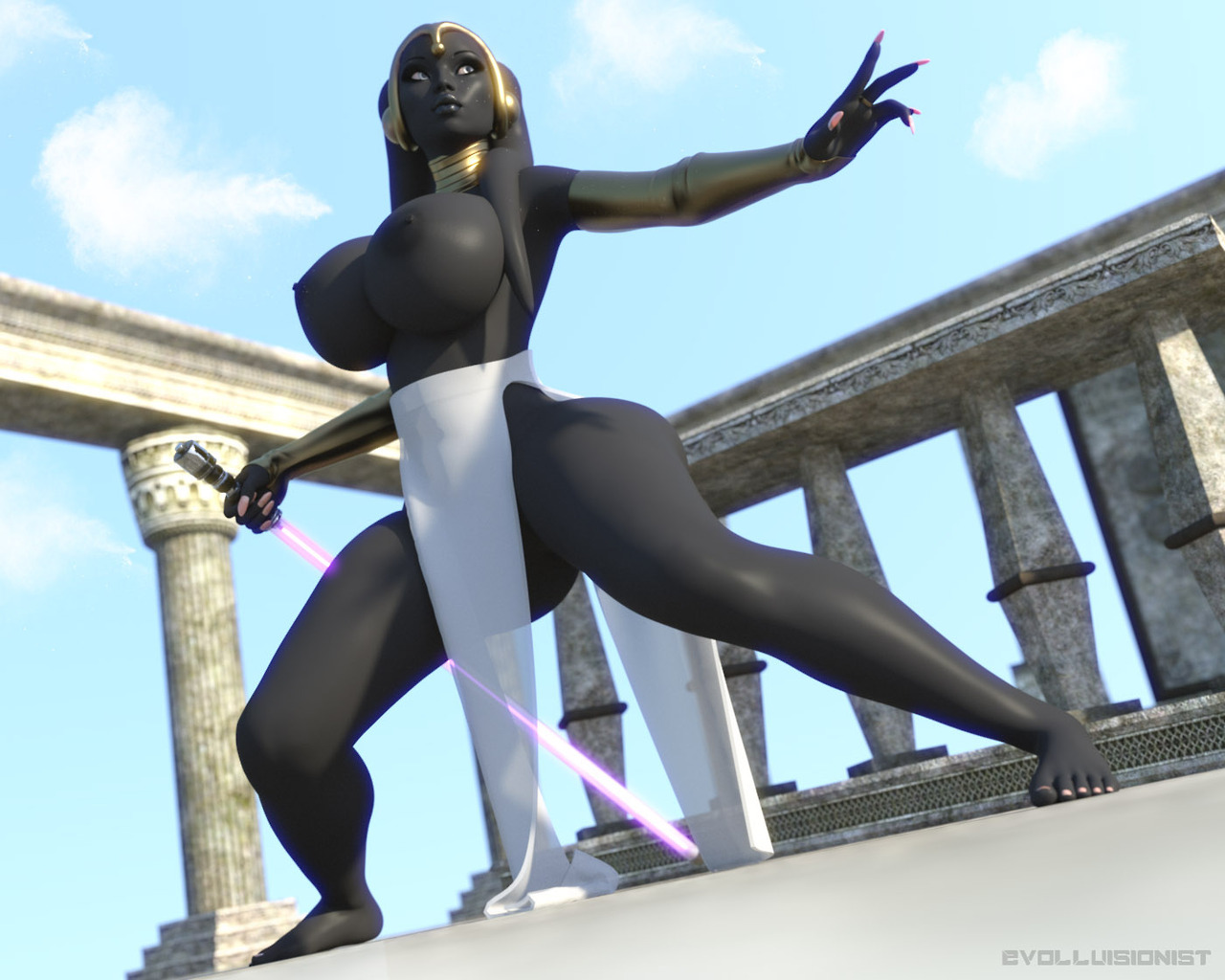 theevolluisionist:  Manaan Jedi Training GroundsWanna to work on making more dynamic