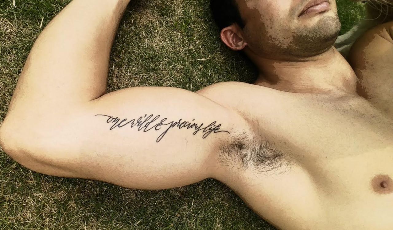 i like calligraphy — one wild & precious life tattoo Thank you Mark for...