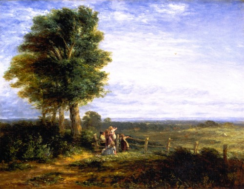 artist-david-cox: The Skylark, 1849, David Cox
