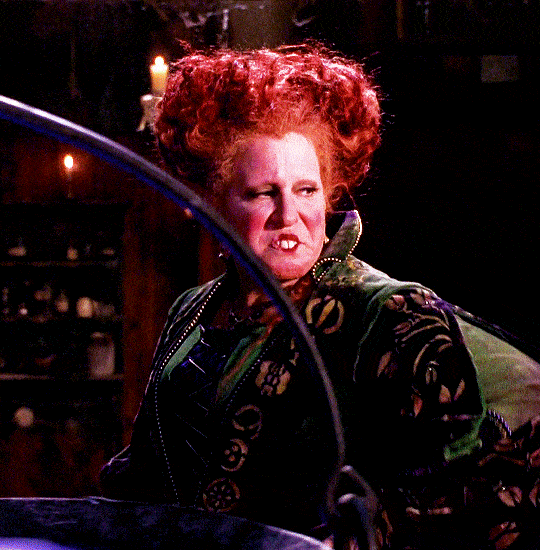 mulderscully:HOCUS POCUS (1993) dir. Kenny Ortega You know, I’ve always wanted a child. Now I think 