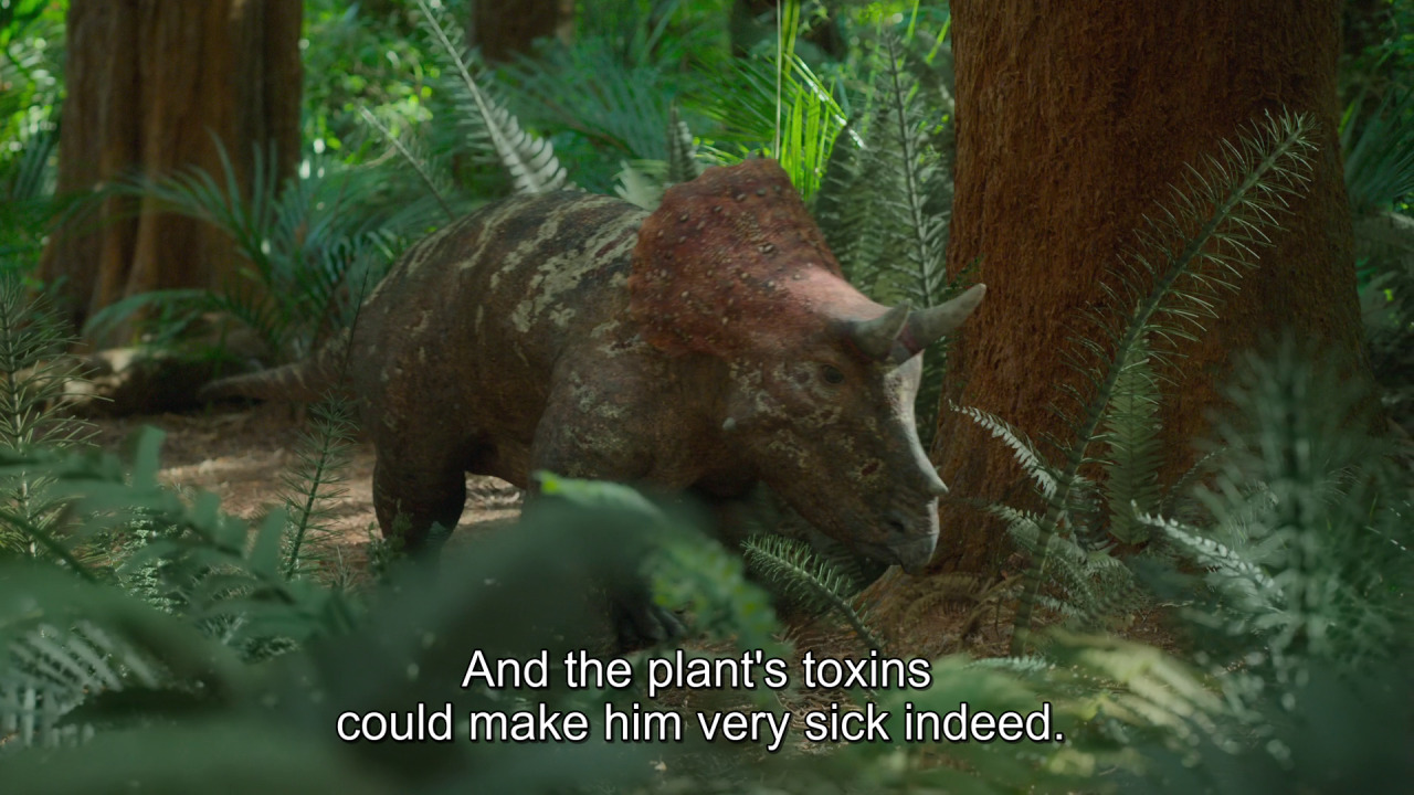 UPDATE: The plants made the triceratops very sick indeed #my art#original content#prehistoric planet #prehistoric planet 2022 #dinosaurs#dinos#paleontology#triceratops #shitposts i spent way too much time and effort into #weed mention