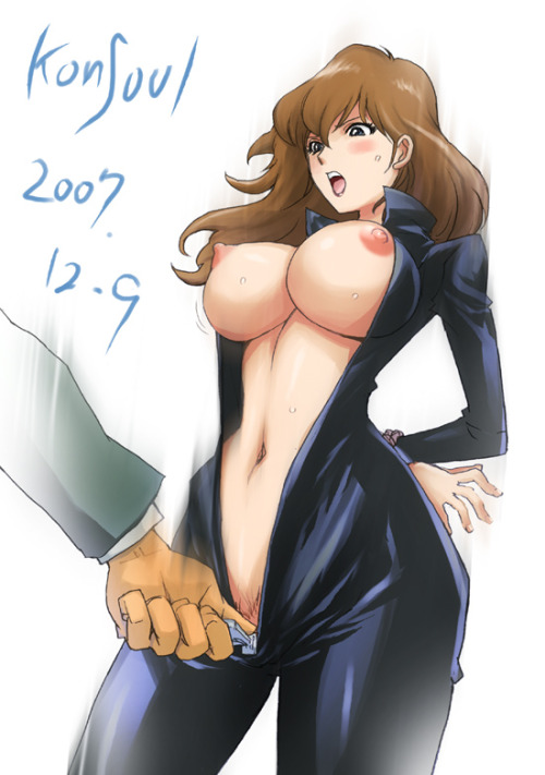 rule34andstuff:  Fictional Characters that I would “wreck”(provided they were non-fictional): Fujiko Mine (Lupin the Third). Set II.