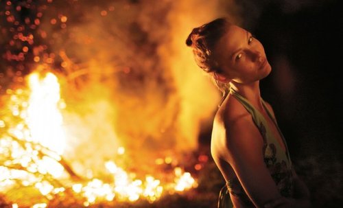 gazelessstare:A Delicate Balance: Karlie Kloss in Nicaragua by Ryan McGinleyI’m bringing this back f