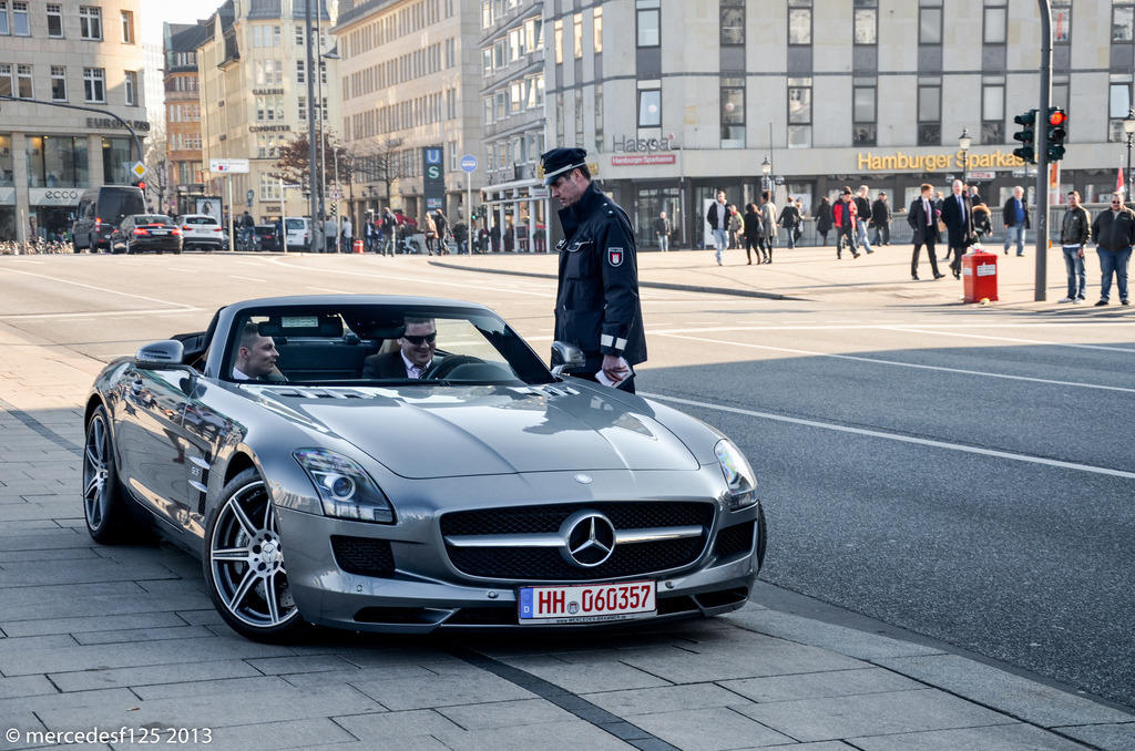 automotivated:  Mercedes SLS AMG Roadster (by mercedesf125) 
