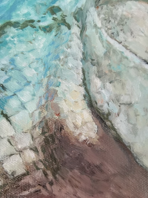 Wardscale CrocodileAD: Dawn MurinOil on canvas 40*50cm
