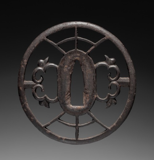 cma-japanese-art: Sword Guard, 1615-1868, Cleveland Museum of Art: Japanese ArtSize: Diameter: 7.4 c