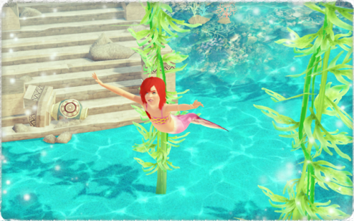 yorithesims: L-sims Mermaid Family Pose PackMy Web Site：DOWNLOAD No Ads / No Adfly / Poselist c