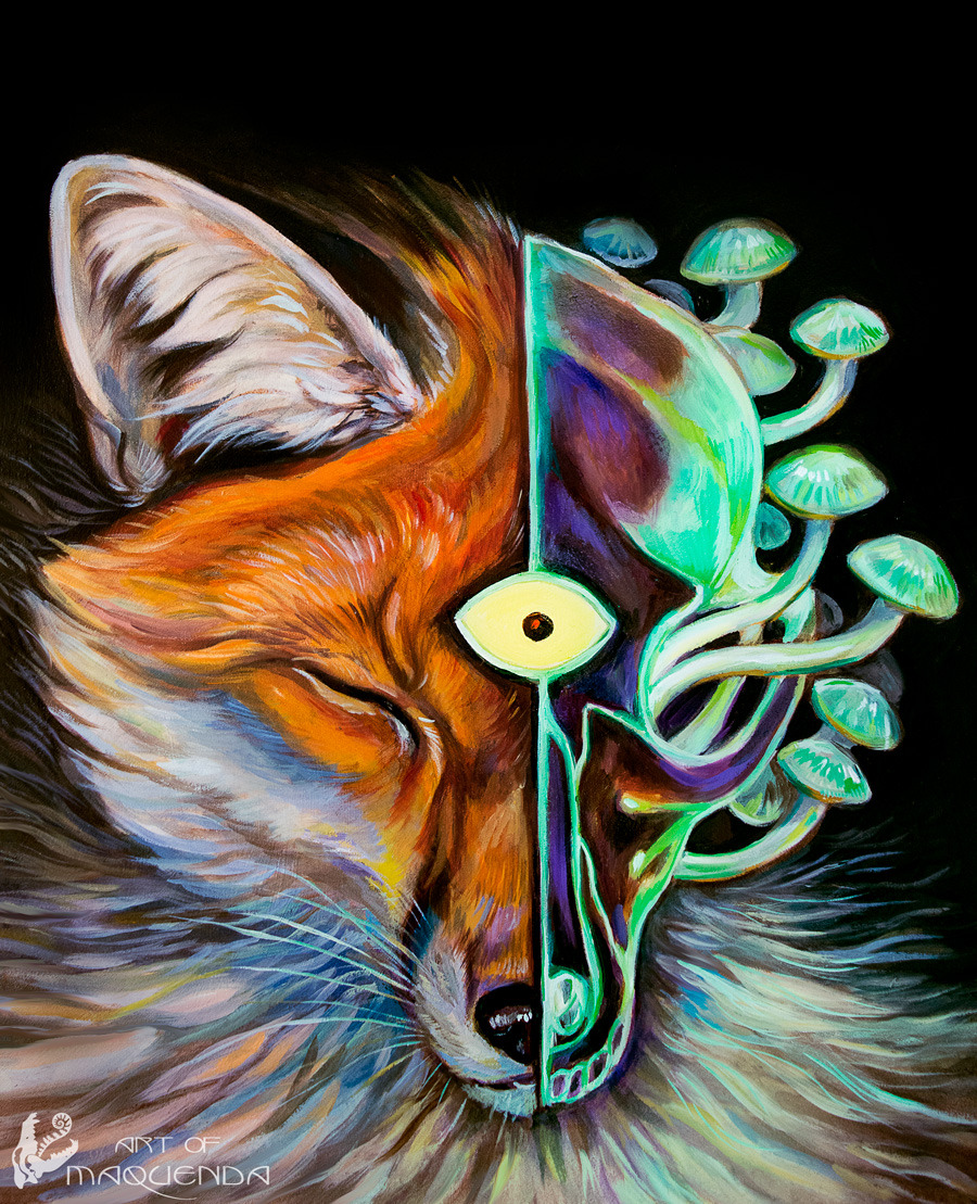 artofmaquenda:  ‘‘Enlightened’‘  “Nothing is more creative than death,