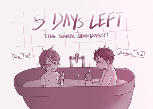 sourinsummerfest:    ♥ ONLY 5 DAYS LEFT UNTIL SOURIN SUMMERFEST  ♥  We are getting closer and closer! From now on, we will start a daily countdown, and we are starting with baby SouRins! Are you excited??? 👀 For more info, Click HereDon’t forget