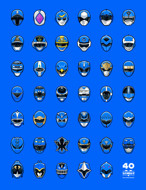 kidkhronos: Super Sentai Series – Blue &amp; Red