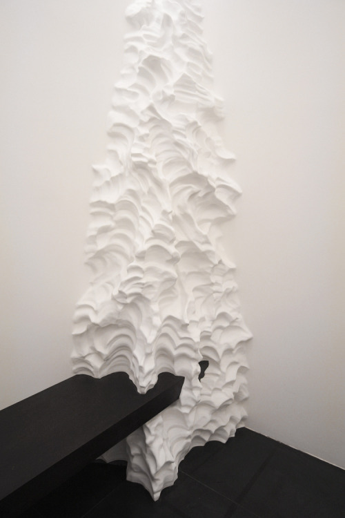 crossconnectmag:  Daniel Arsham plays around with paper, walls and people.  New York based artist Daniel Arsham straddles the line between art, architecture and performance. Raised in Miami, Arsham attended the Cooper Union in New York City where he recei
