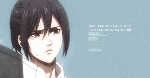 toukatan:MIKASA ACKERMAN ▻ S4EP69: A SOUND ARGUMENT