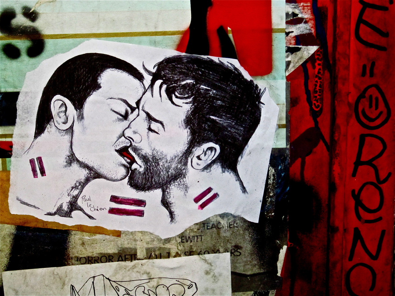 queergraffiti:  by Paul le Chien Redchurch Street, London, England (2013) 