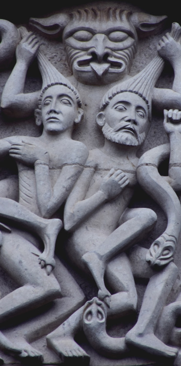 Doom Frieze (restored)- Lincoln Cathedral UK 